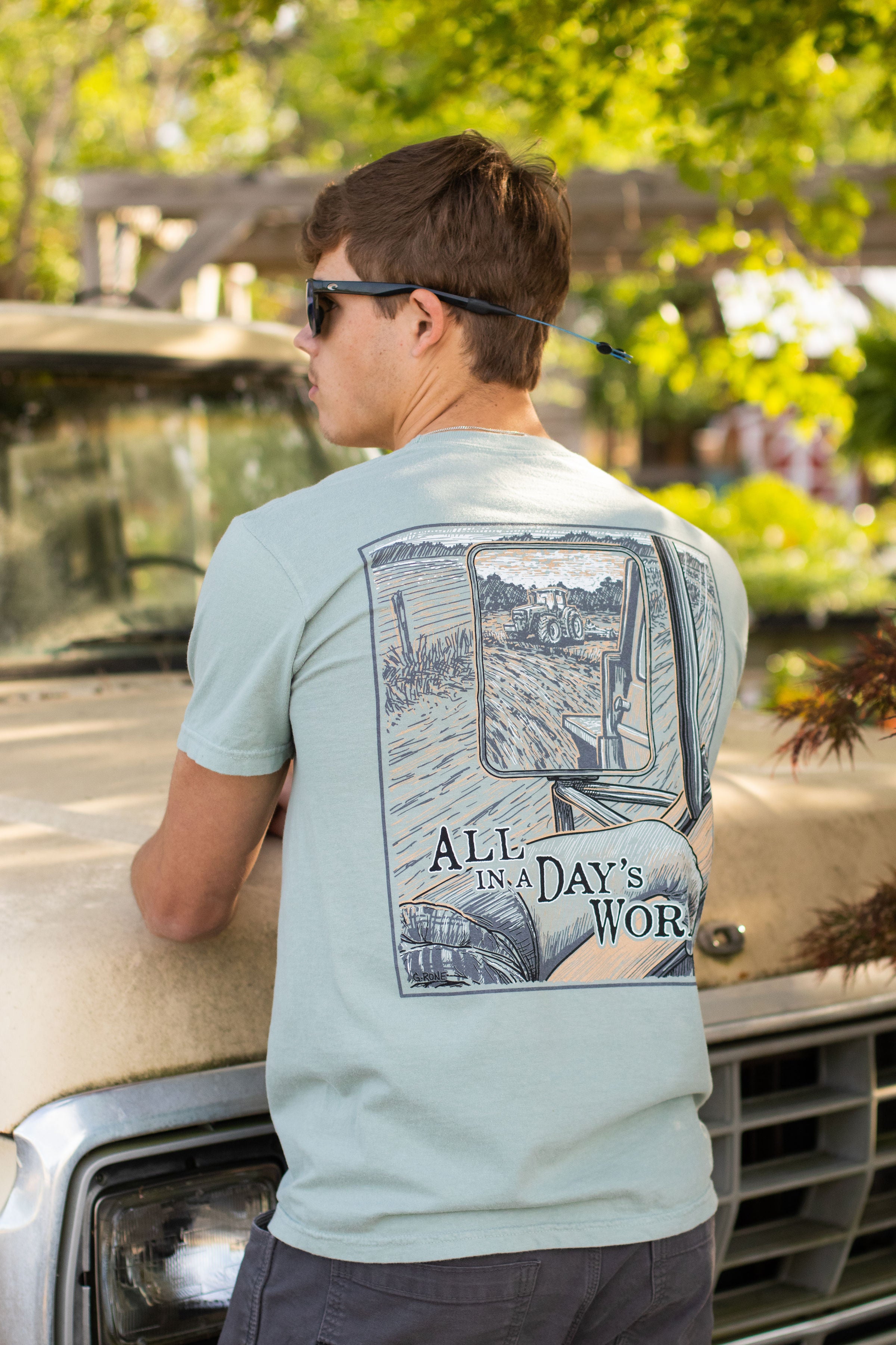 All in a Days Work Pocket Tee