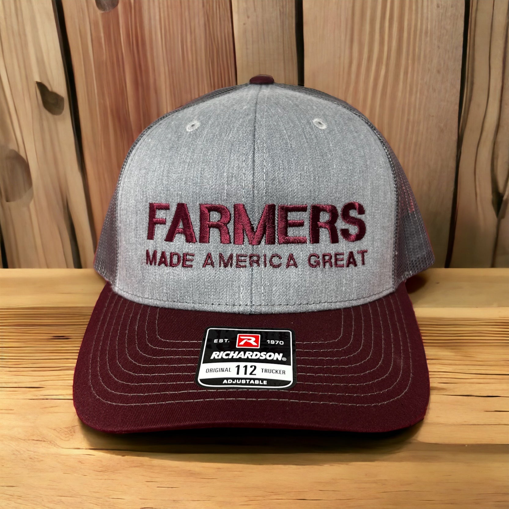 Famers Made America Great Structured Hat