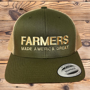Famers Made America Great Structured Hat
