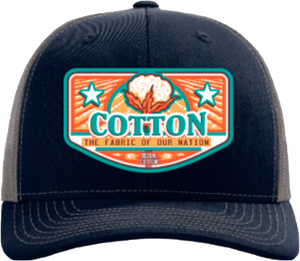 Cotton Patch Hat Navy & Grey
