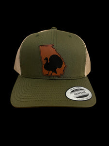 Georgia Turkey (Gobbler) Patch Hat