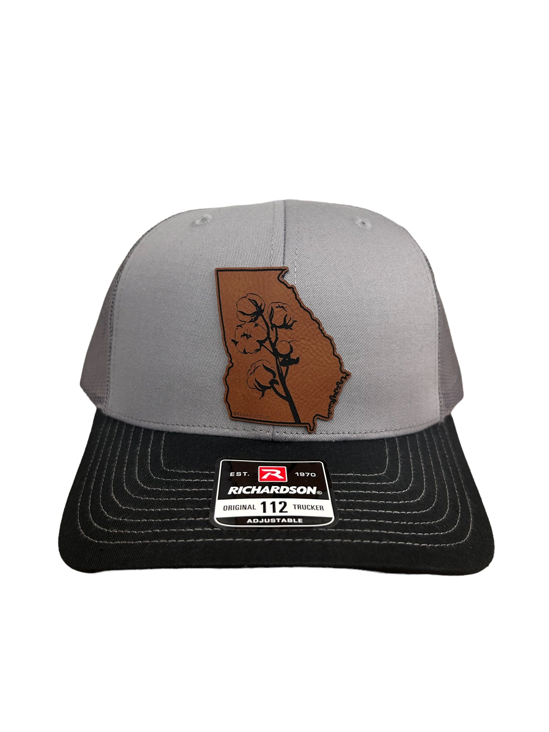 Leather Georgia Cotton Patch Hat