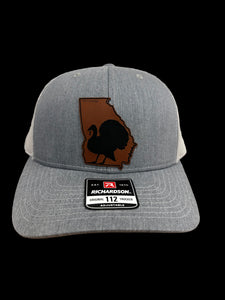 Georgia Turkey (Gobbler) Patch Hat